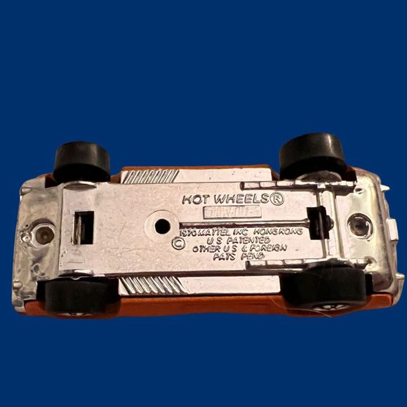 Vintage 1981 Hot Wheels Dixie Challenge Orange Blackwalls, Hong Kong - Picture 4 of 6